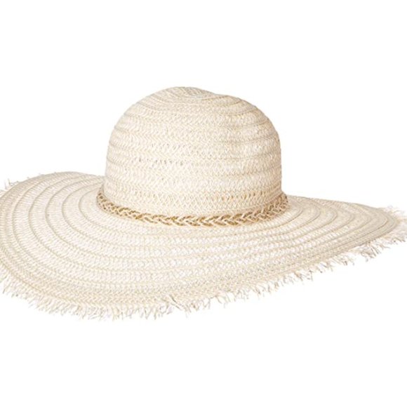 BCBGeneration Braided Chain Floppy Hat - NEW - Picture 3 of 3